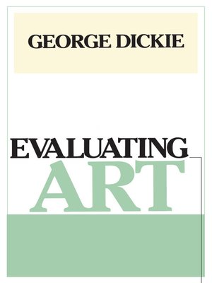 cover image of Evaluating Art